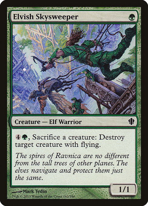 Elvish Skysweeper (143) - Commander 2013 - Game On