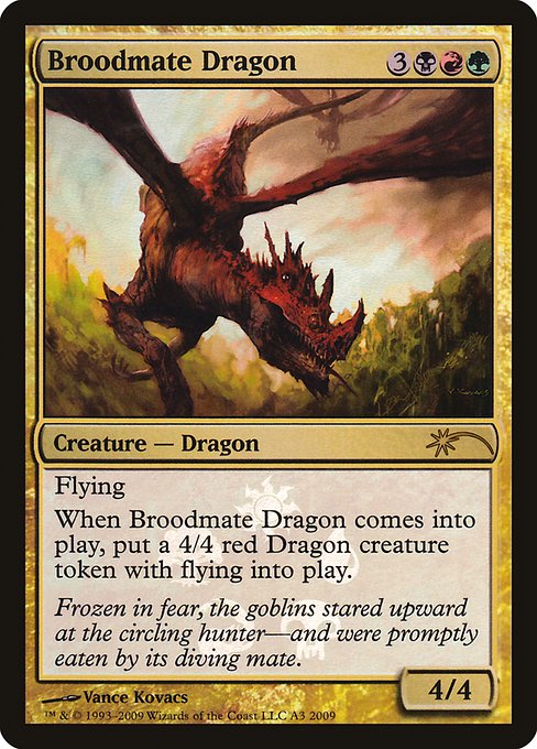 Broodmate Dragon (A3) (Foil) - Shards of Alara Promos - Game On
