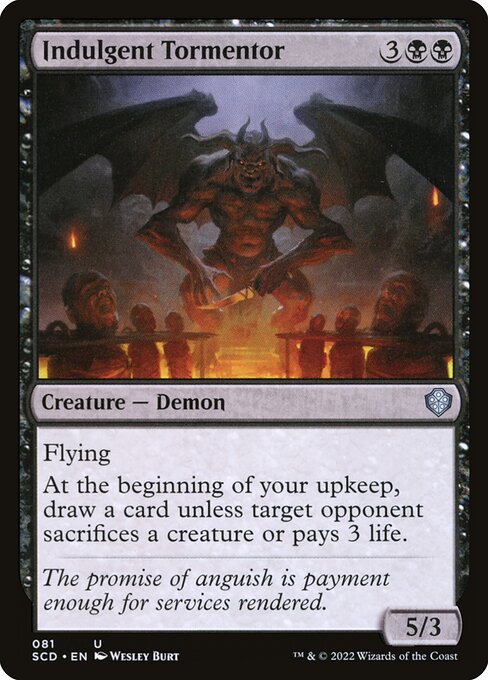 Indulgent Tormentor (81) - Starter Commander Decks - Game On