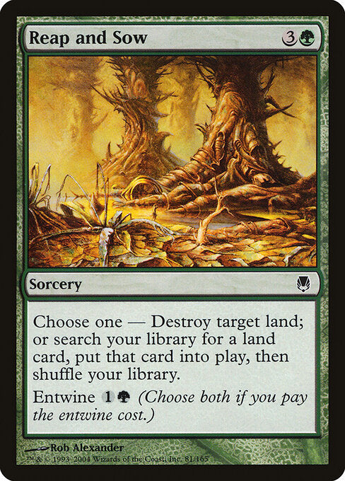 Reap and Sow (81) (Foil) - Darksteel - Game On