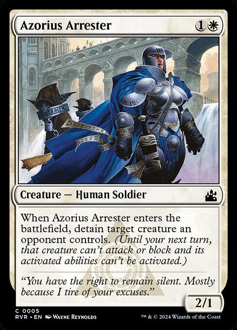 Azorius Arrester (5) (Foil) - Ravnica Remastered - Game On