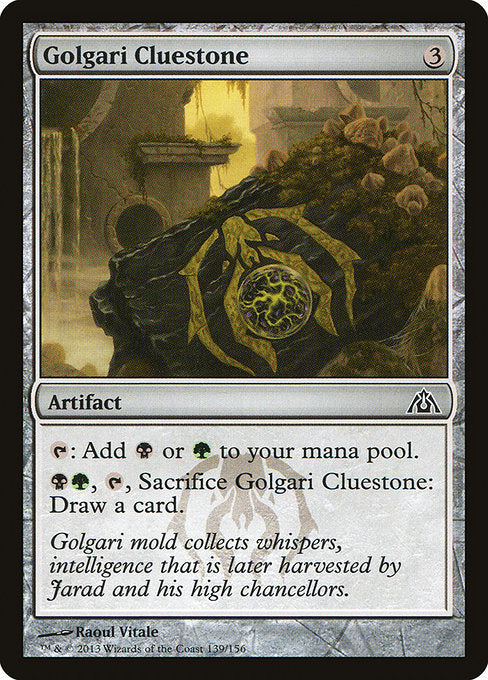 Golgari Cluestone (139) (Foil) - Dragon's Maze - Game On