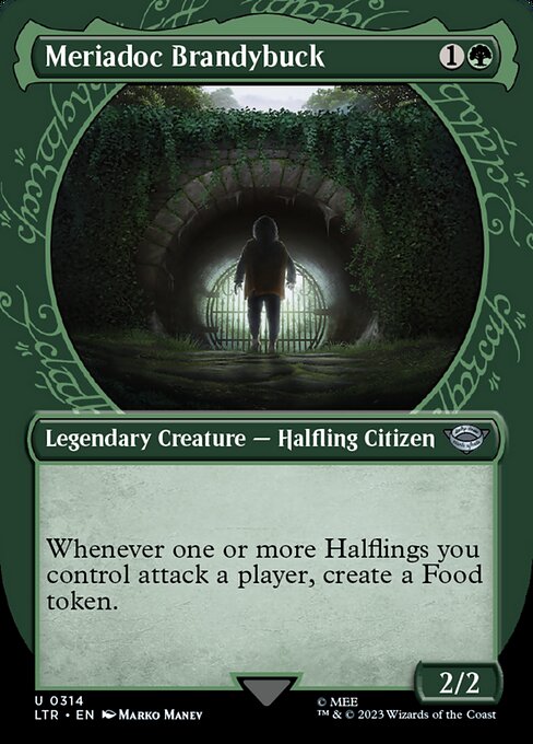 Meriadoc Brandybuck (314) - BORDERLESS (Foil) - The Lord of the Rings: Tales of Middle-earth - Game On