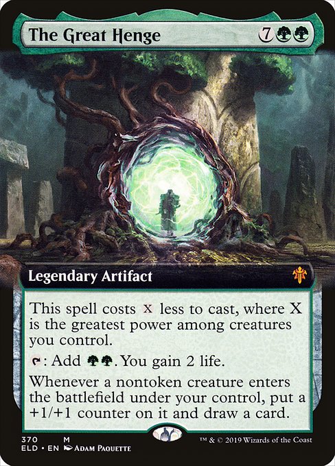 The Great Henge (370) - EXTENDED ART - Throne of Eldraine - Game On