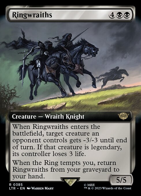 Ringwraiths (385) - EXTENDED ART - The Lord of the Rings: Tales of Middle-earth - Game On