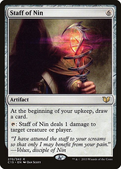 Staff of Nin (270) - Commander 2015 - Game On