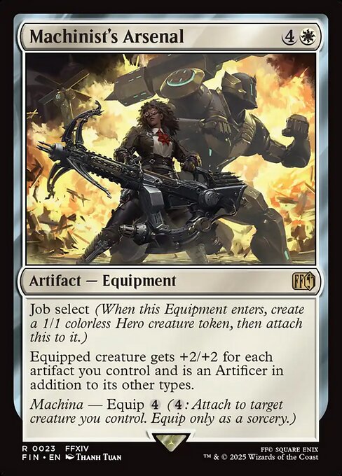 Machinist's Arsenal (23) (Foil) - Final Fantasy - Game On