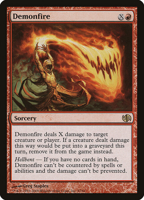 Demonfire (57) - Duel Decks: Jace vs. Chandra - Game On