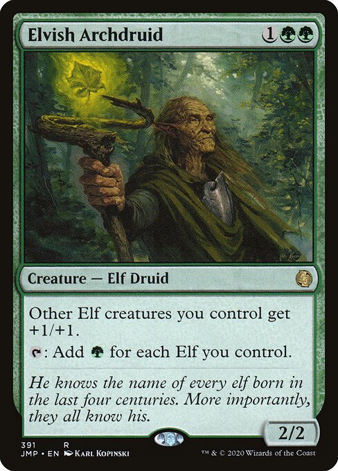 Elvish Archdruid (391) - Jumpstart - Game On