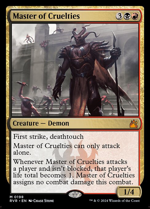 Master of Cruelties (198) - Ravnica Remastered - Game On