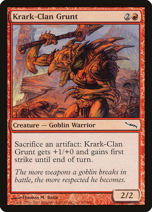 Krark-Clan Grunt (97) - Mirrodin - Game On