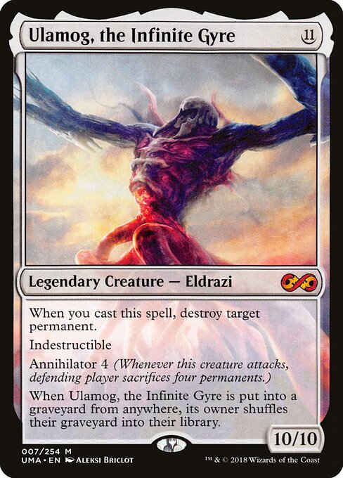 Ulamog, the Infinite Gyre (7) (Foil) - Ultimate Masters - Game On