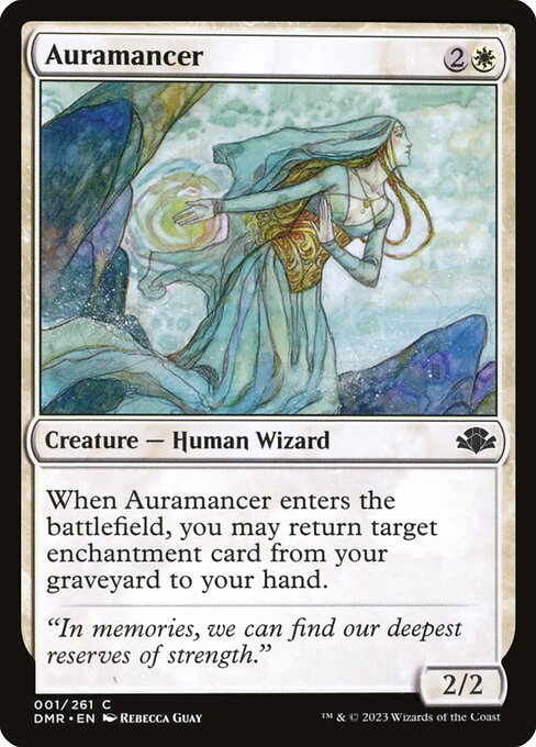 Auramancer (1) (Foil) - Dominaria Remastered - Game On