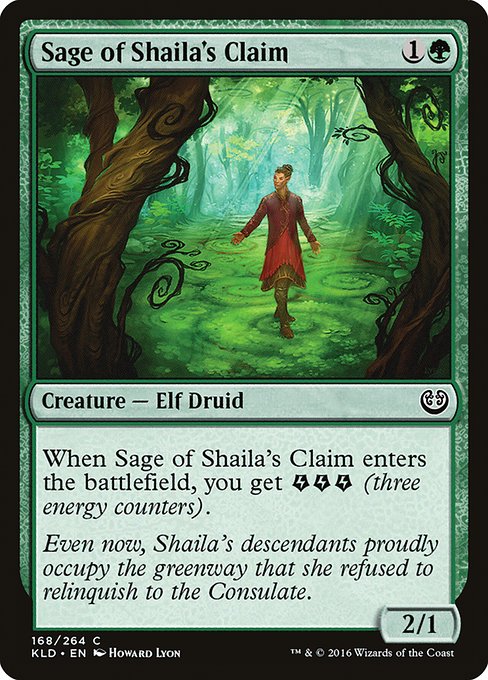 Sage of Shaila's Claim (168) (Foil) - Kaladesh - Game On