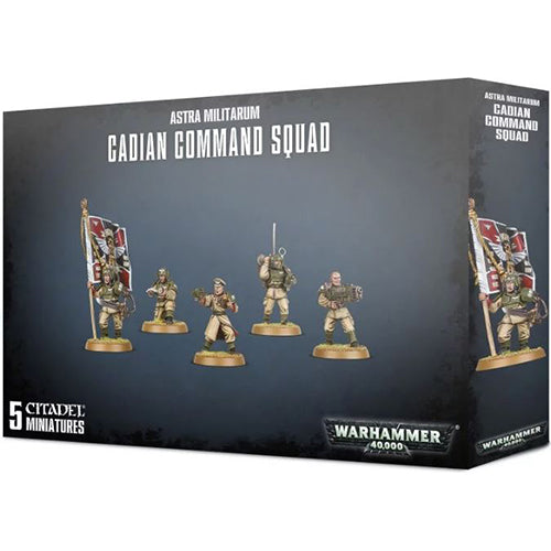 Cadian Command Squad - Astra Militarum (old) - Game On