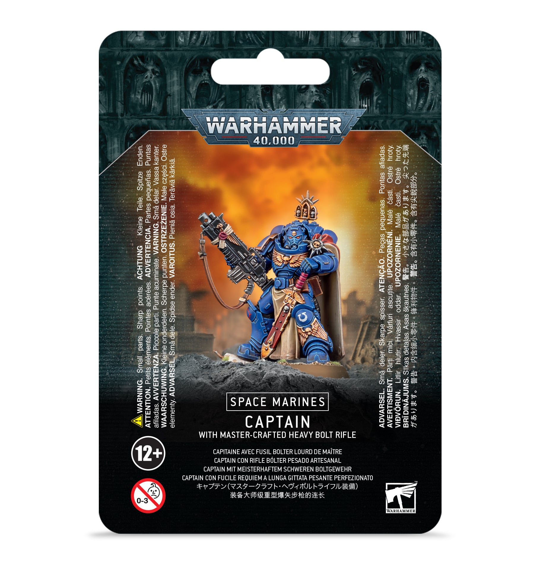 Captain with Master-Crafted Bolt Rifle - Space Marines - Game On