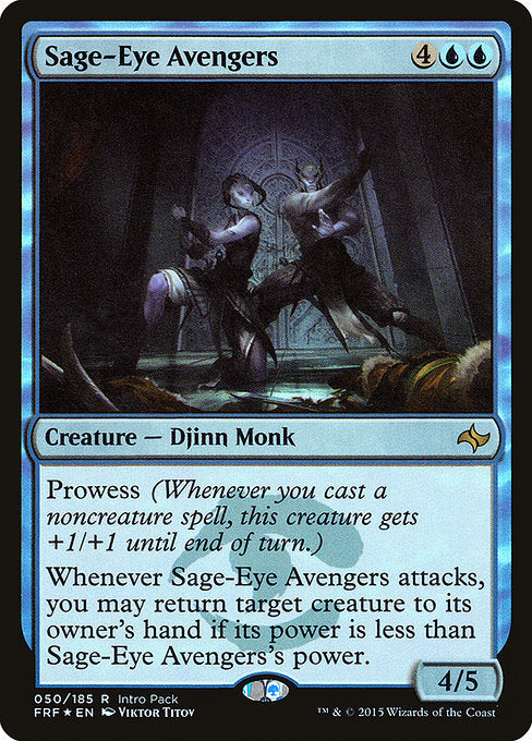 Sage-Eye Avengers (50) (Foil) - Fate Reforged Promos - Game On