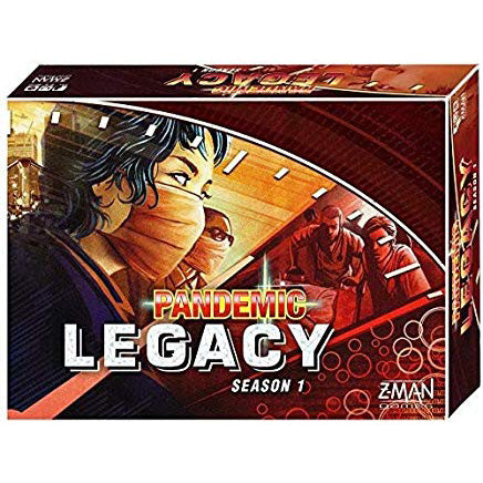 Pandemic Legacy - Red - Game On