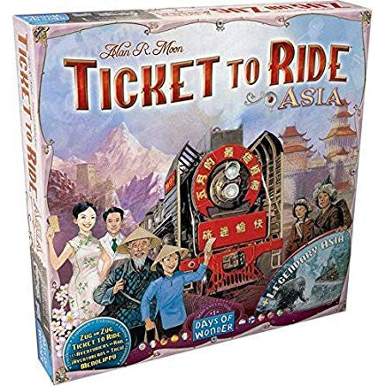 Ticket to Ride Asia Map #1 - Family - Game On