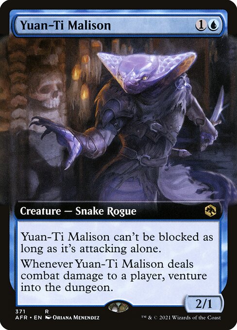 Yuan-Ti Malison (371) - EXTENDED ART - Adventures in the Forgotten Realms - Game On