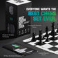 Best Chess Set Ever w/Black Brd - Classic - Game On