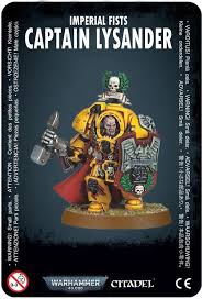 Captain Darnath Lysander - Imperial Fists - Game On