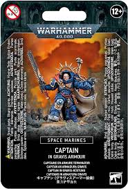 Captain in Gravis Armour - Space Marines - Game On