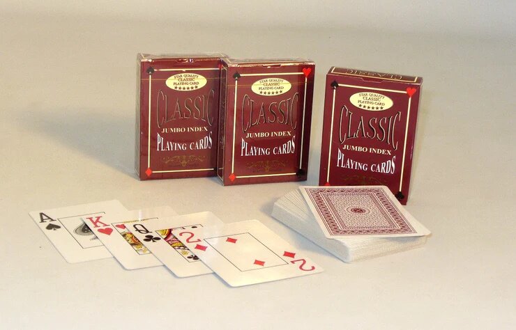 Cards Jumbo Face Single Deck - Classic - Game On