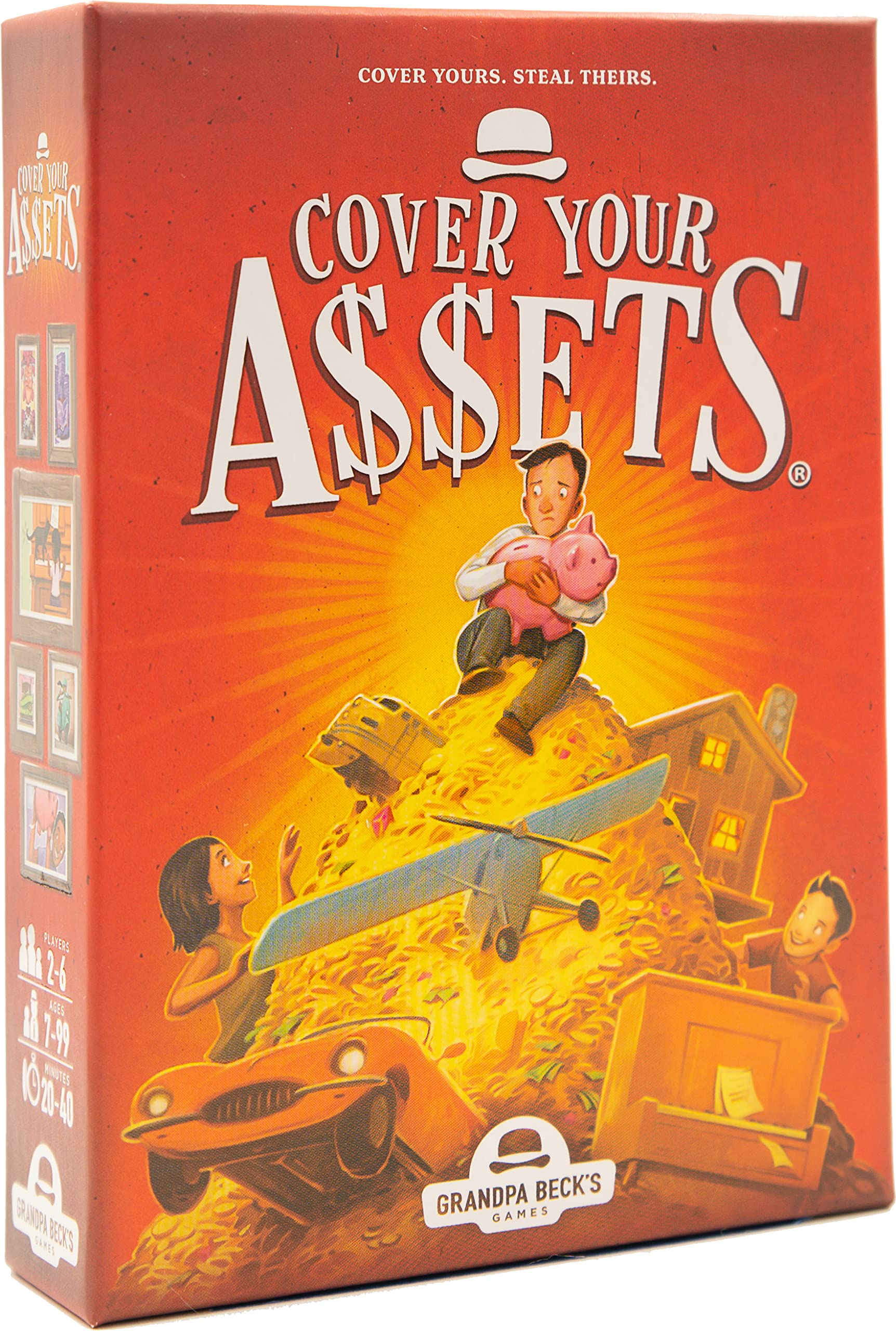 Cover Your A$$ets - Card Games - Game On