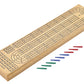 29 Wood Cribbage Board - Classic - Game On