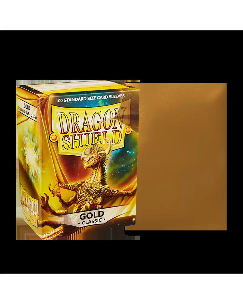 Gold Sleeves - Dragon Shield - Game On