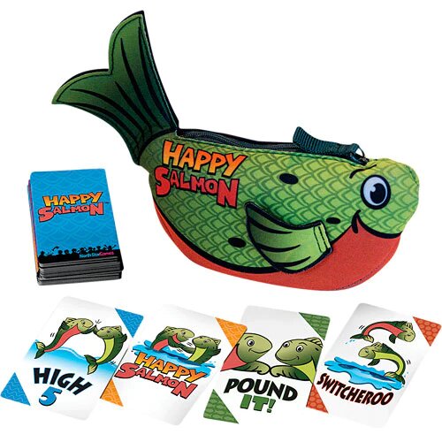 Happy Salmon Green Fish - Game On