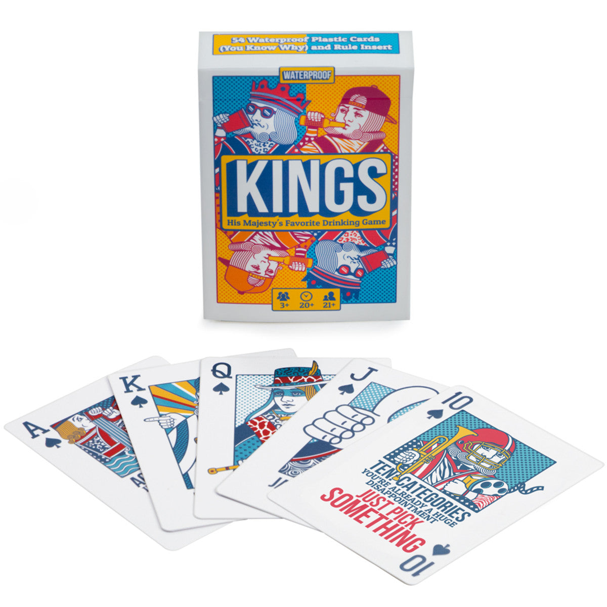 King's Drinking Game Plastic P - Game On