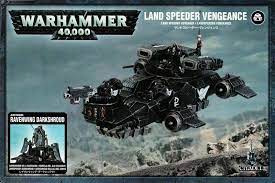 Land Speeder Vengeance / Ravenwing Darkshroud - Space Marines - Game On