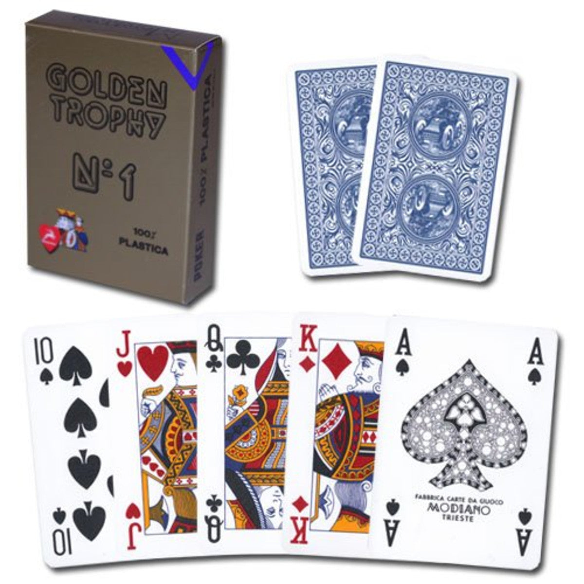 Modiano Golden Trophy Poker Pla - Classic - Game On