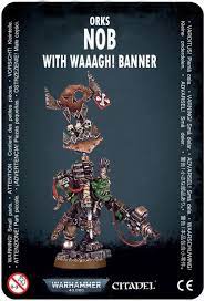 Nob w/Waaagh! Banner - Orks - Game On