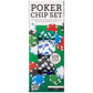 Poker Chip Set 100 pcs - Classic - Game On