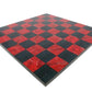 Red/Black Burl Chess Board - Classic - Game On