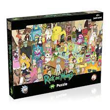 Rick & Morty 1000 pc Puzzle - Game On