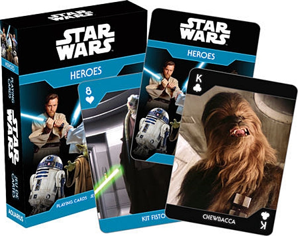 Star Wars Heroes Playing Cards - Classic - Game On