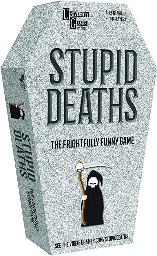 Stupid Deaths Card Game Tin - Party Games - Game On
