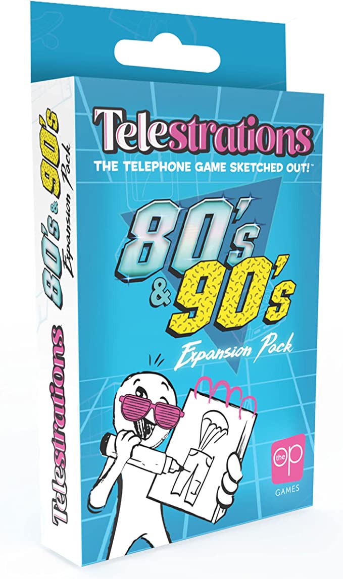 Telestrations 80's & 90's Expansion - Party Games - Game On
