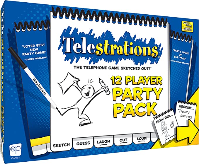 Telestrations 12p Party Pack - Party Games - Game On