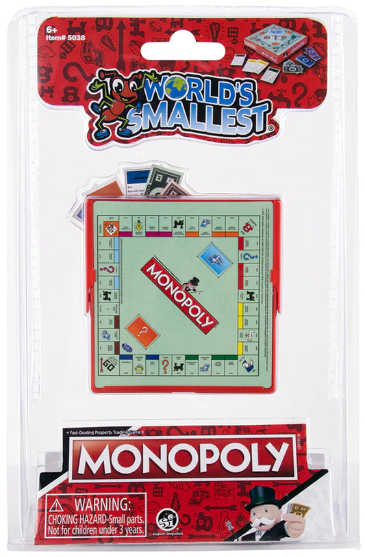 World's Smallest - Monopoly - Game On