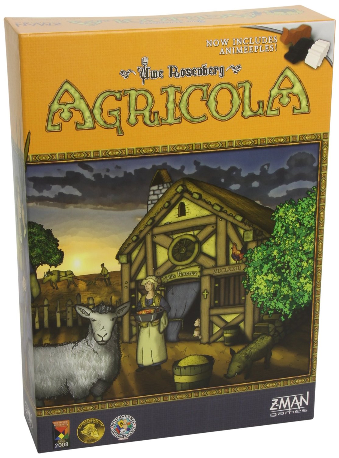 Agricola Revised Edition - Worker Placement - Game On
