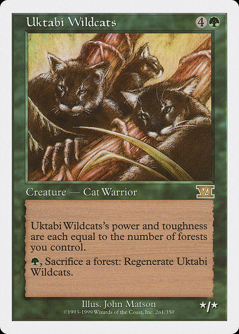 Uktabi Wildcats (261) - Classic Sixth Edition - Game On