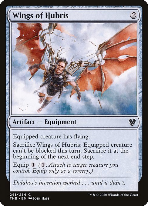 Wings of Hubris (241) (Foil) - Theros Beyond Death - Game On