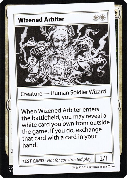 Wizened Arbiter (14) - Mystery Booster Playtest Cards 2021 - Game On