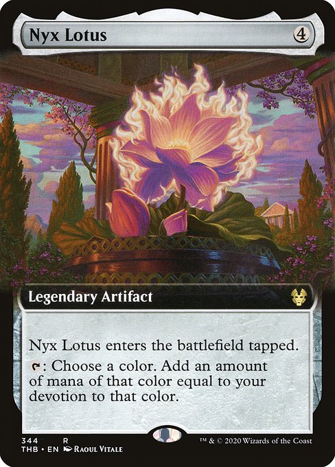 Nyx Lotus (344) - EXTENDED ART - Theros Beyond Death - Game On
